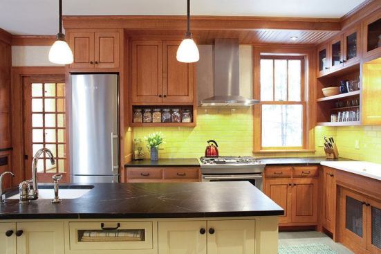 Challenges abounded in the remodel of this 1914 Craftsman in Minneapolis.  Among them:  How to make a redo that felt fresh, yet hewed to the historic character of the house?