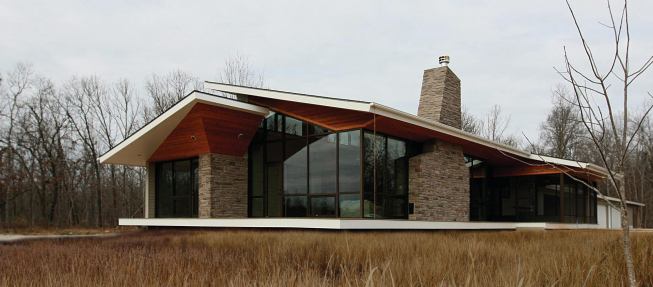 AB Highway Residence, West Plains, Mo. Architect: Core10 Architecture, St. Louis Builder: Feller Construction, West Plains