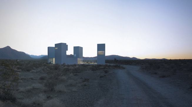 2013 RADA / On the Boards / Merit Award: Four Eyes House, Coachella Valley, Calif. / Edward Ogosta Architecture
