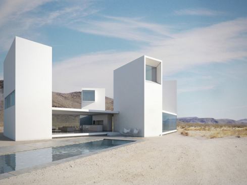 2013 RADA / On the Boards / Merit Award: Four Eyes House, Coachella Valley, Calif. / Edward Ogosta Architecture