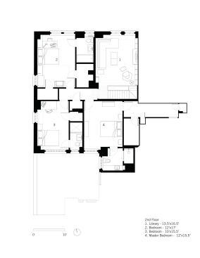 Gracie Square Duplex, New York; Architect Deborah Berke & Partners, New York; Builder Sweeney + Conroy, New York