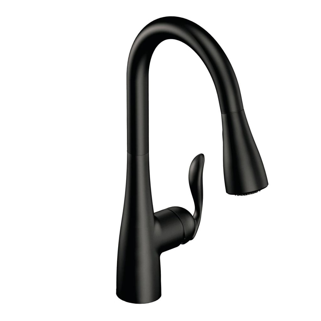 Reflex Action The company’s Arbor kitchen faucet features the Reflex pull-down system, with a resistance-free hose that easily extends and retracts. Offered in a transitional design, the unit has a multi-function wand, a high-arc spout, and a 1255 Duralast cartridge that provides a smooth feel for the life of the faucet. It also comes with a pause button for performing tasks outside the sink. 
Moen. 800-289-6636.
www.moen.com
.