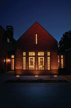 The design team responsible for the entire residence included the dean of the design school and NCSU alums.