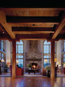 The Big Sky living room. Architect: John Milner Architects, Chadds Ford, Pa.