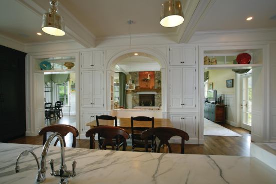 The Irish Georgian kitchen. Architect: John Milner Architects, Chadds Ford, Pa.