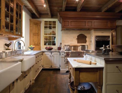 The Oley Residence kitchen. Architect: Peter Zimmerman Architects, Berwyn, Pa.