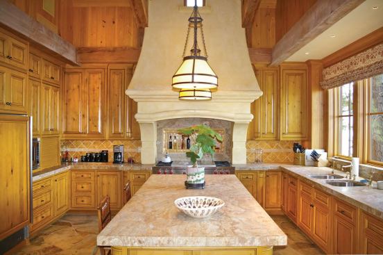 Stonegate's kitchen.