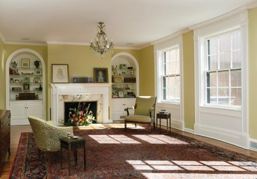 The project's light-filled living room.