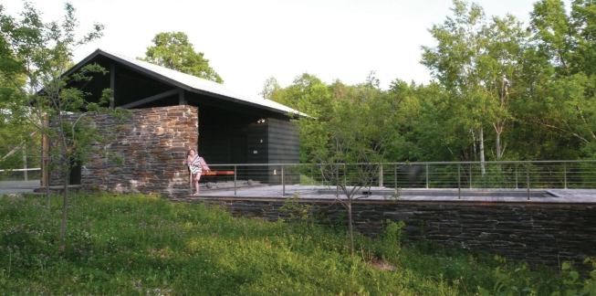 Owens Pool House, Worthington, Mass.