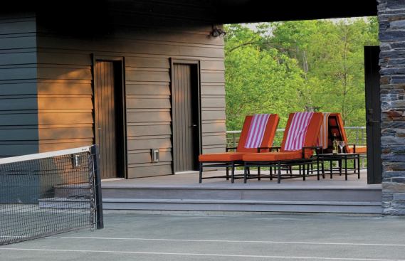 Owens Pool House, Worthington, Mass.