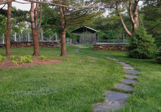 Owens Pool House, Worthington, Mass.                               