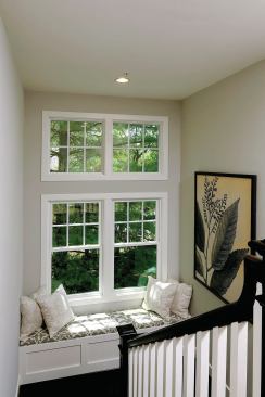 Here’s a spot where it’s easy to imagine being curled up with a book on a rainy day, and inspiration for places like these can come from surprising places. Builder Sean Ruppert takes his cues from popular culture and old movies. “The interior details in ‘Home Alone’ are amazing,” he says.


Cabin John Crossing, Cabin John, Md. Architect: Greg Sparhawk, Architect: Greg Sparhawk, GPS Designs Architecture, Kirkland, Wash.; Builder: OPaL, LLC, Cabin John, Md.; Interior Designer:  P Four, Lanham, Md.