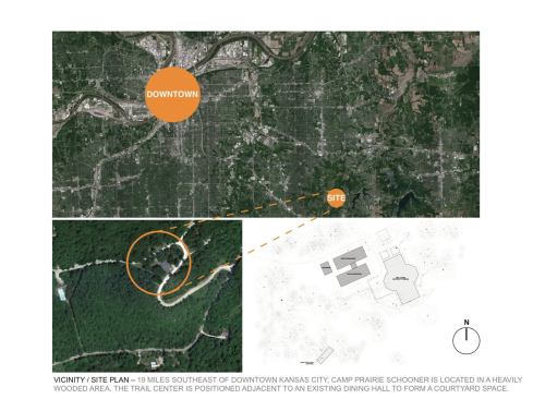 RADA 2013 / Campus Housing / Merit Award: Trail Center at Camp Prairie Schooner, Kansas City, Mo. / El Dorado