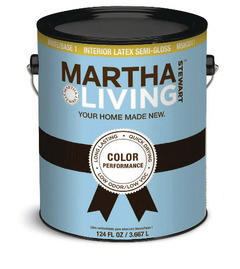 Color Correction The home's interior is kept bright thanks to AkzoNobel's Martha Stewart Living low volatile organic paint. Available in 280 colors, the line comes in four interior and two exterior sheens. The team used flat, eggshell, and semi-gloss on the house. www.akzonobel.com/us/.