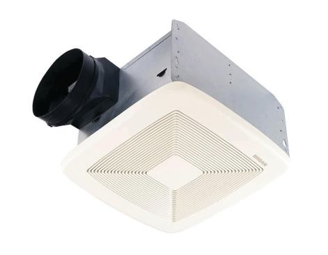 Loyal Fans Various types of Broan vent fans are installed throughout the home to help remove moisture, odor, and contaminants. Humidity sensing fans in the master bath and guest bath will sense a rise in humidity and automatically cycle on. The laundry room and master bath are outfitted with units appropriately sized for spot venting. www.broan.com.