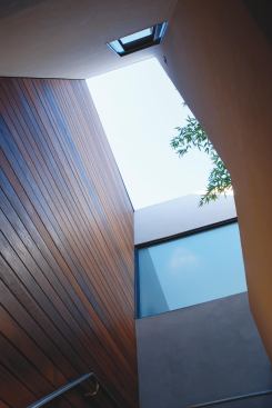 An expanded exterior stair becomes a funnel for natural light.   residential architect, March-April 2010  Choy Residence, San Francisco  Terry & Terry, San Francisco
