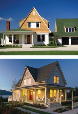 Powers That Be The architect’s skill is evident in his regionally respectful approach to design, from Warwick, N.Y., (top) to Anacortes, Wash. (above).