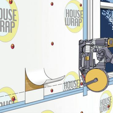 Inspect and Correct Supervision and training during construction are the keys to getting housewrap installed correctly. Once the stucco, brick, vinyl, or wood siding is on, the problem is hidden from view—until it announces itself as a crop of fresh mushrooms. The time to catch this problem is before it’s covered up. Remove the housewrap, install it right, and welcome the opportunity to teach your crews the proper installation technique.