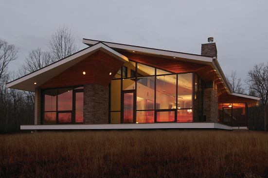 AB Highway Residence, West Plains, Mo. Architect: Core10 Architecture, St. Louis Builder: Feller Construction, West Plains