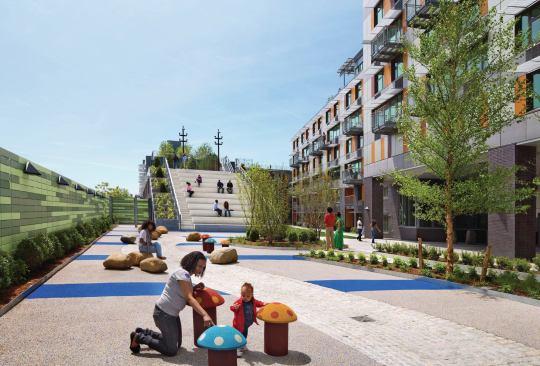 2013 RADA / Multifamily / Grand: Via Verde – The Green Way, Bronx, N.Y. / Dattner Architects with Grimshaw 