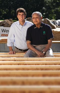 RJ Cooper of Ilex Construction, Ronnie White of ProBuild