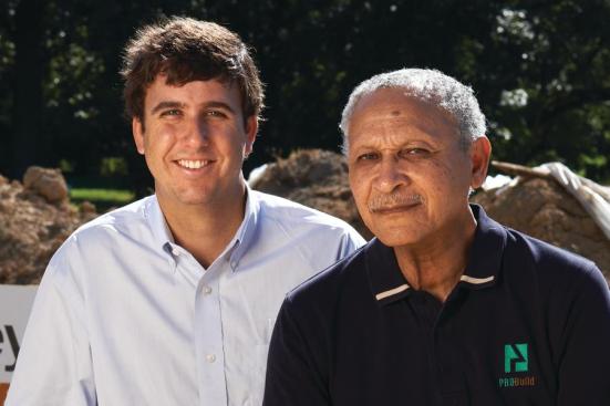 RJ Cooper of Ilex Construction, Ronnie of ProBuild