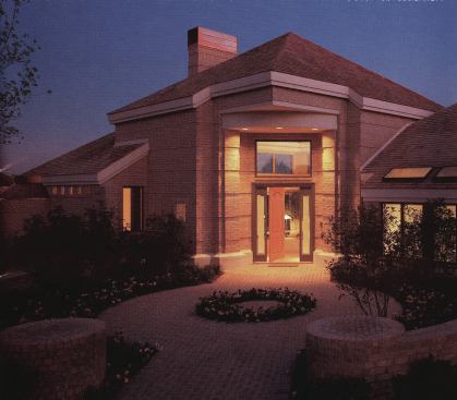 1988: Sawtooth Serenity The 2,450-square-foot, single-level home featured a jagged footprint that further evolved the concept of open interiors and long sightlines. The innovative plan offers a 60-foot view all the way from the foyer to the family room; in the center, a bright nook highlighted by a sloping greenhouse window sits across from the kitchen. Meanwhile, the envelope included a thin, flexible, woven membrane (now known as housewrap) installed just behind the homeâ€™s brick exterior to block air and moisture infiltration.