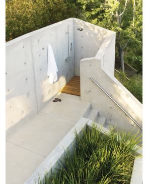 As a child, the owner was especially fond of tree houses. But this version is the kind of hideaway that many adults would dream of, complete with an outdoor shower.