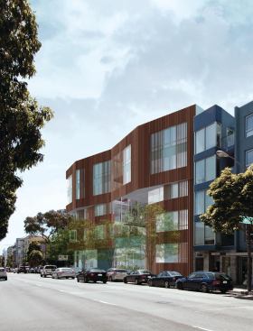 Designed by Fougeron Architecture and slated to break ground this spring, Wavehouse will be located in San Francisco's bustling, pedestrian-friendly Hayes Valley neighborhood.