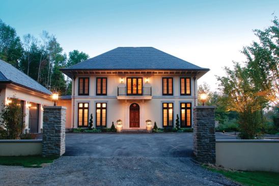 This 7,100-square-foot residence in West Stockbridge, Mass., built in 2007, features landscaping by Gregory Lombardi Design of Cambridge, Mass., and architecture by Flavin Architects of Boston.

