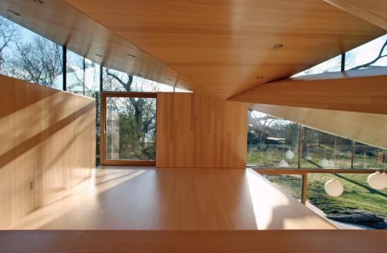 Second-floor sleeping area