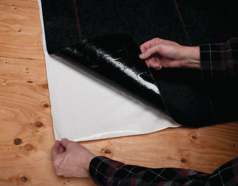 STICK IT: Making underlayment installation simple and easy, new Peel-N-Stick Felt is the industry’s first and only saturated felt underlayment with a release film backing that can be peeled off, according to its maker. It requires no cap nails or staples for installation. It will be available in every state except Florida.  TAMKO Building Products. 800-641-4691. www.tamko.com.