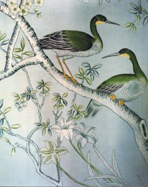 Voith doesn’t always settle for painted walls; she also opts for wallpaper in standard colors and emerald green dyed-silk from de Gournay. The company offers paper-backed fabric, silk, and damask wallpapers that have been hand-drawn and dyed. “Traditional patterns such as these make new rooms feel immediately timeless,” the architect says. De Gournay, 212.564.9750; www.degournay.com.