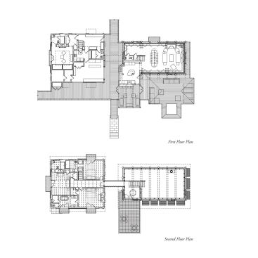 The home's floor plans.