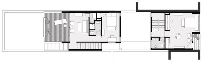 The home's third floor.