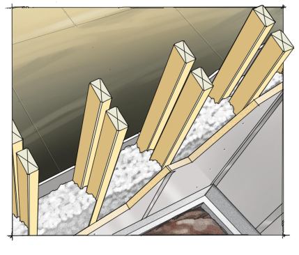 A double 2x4 wall increases performance.