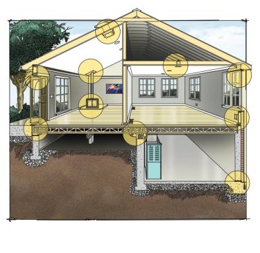 Seal the shell to prevent air infiltration and leakage.