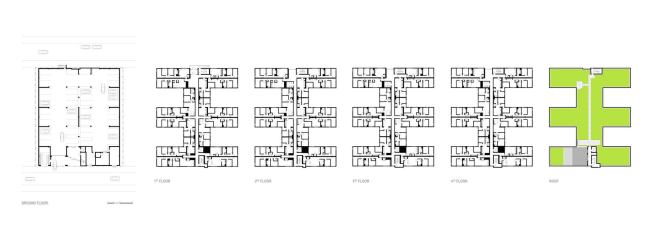 2013 RADA / Multifamily / Merit Award: The Modules, Philadelphia / Interface Studio Architects

