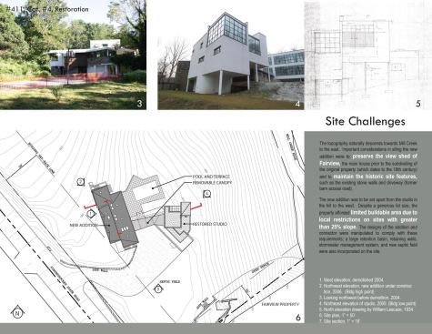 The finished site plan.

