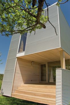 2013 RADA / Custom Home/3,000 Square Feet or Less / Merit Award: Sliding House, Upper Kingsburg, Nova Scotia / MacKay-Lyons Sweetapple Architects