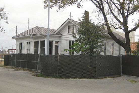 The existing structure, built on the brewery campus by the cooper for use as a family home, was outdated, had a worn interior, and no working utilities.