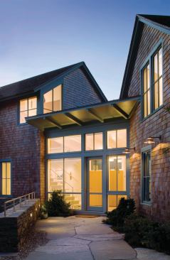 Talbot has now built two houses with Newport, R.I.-based Estes/Twombly Architects.