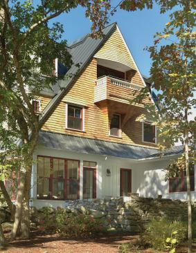 Talbot also worked on this riverside house in Westport, Mass., by Donald Powers Architects.

