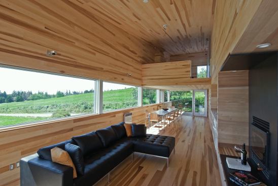 2013 RADA / Custom Home/3,000 Square Feet or Less / Merit Award: Sliding House, Upper Kingsburg, Nova Scotia / MacKay-Lyons Sweetapple Architects