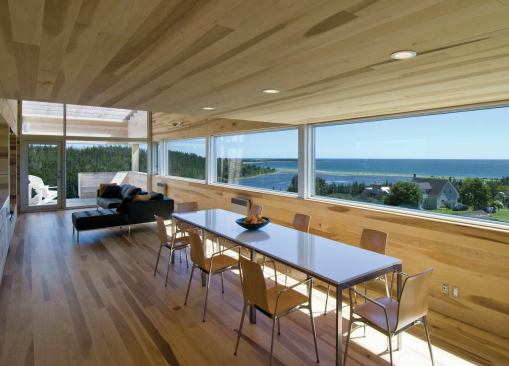 2013 RADA / Custom Home/3,000 Square Feet or Less / Merit Award: Sliding House, Upper Kingsburg, Nova Scotia / MacKay-Lyons Sweetapple Architects