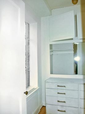 The old dressing room.       