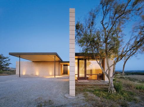 The Paso Robles home is a weekend house that will eventually become the owners' full-time residence.