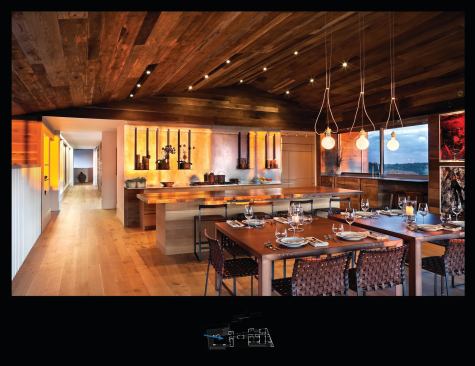 Wood for the oak ceilings was covered in salt solution and left to weather outside.  