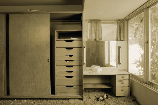 Bedroom before.