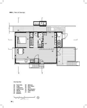 The home’s first floor plan.